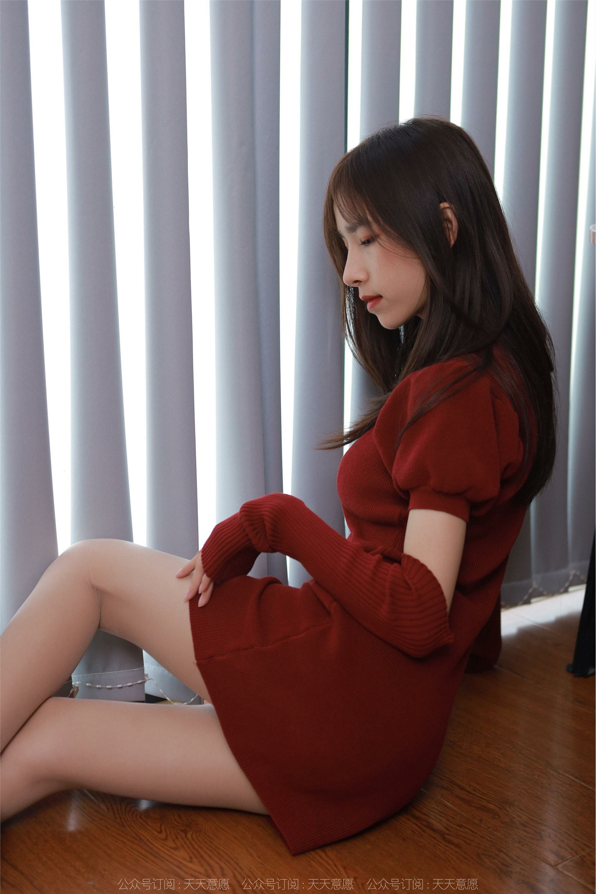 IESS异思趣向 2022.03.17 丝享家1031：美子《新年红底高跟》